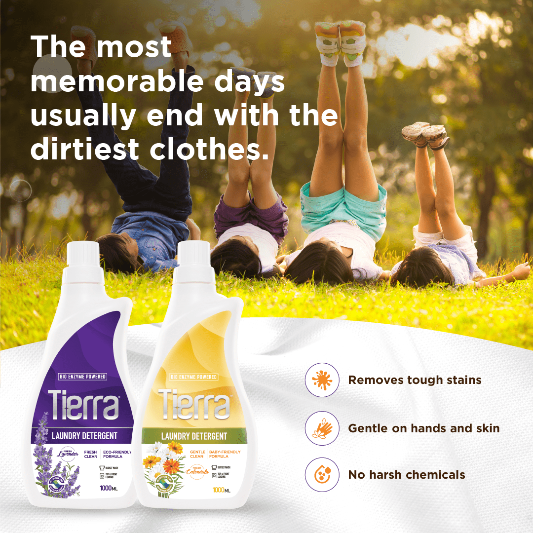 Tierra Gentle Laundry Detergent 500 ml | Lavender